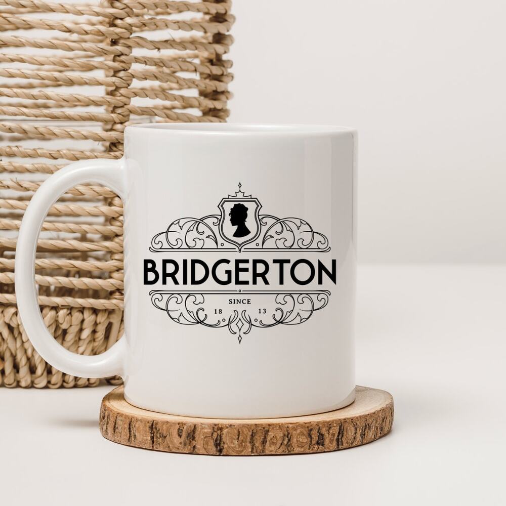 Bridgerton 15 oz Coffee Mug TV Show Netflix Dishware 10